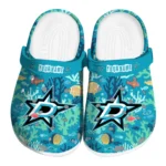 personalized dallas stars tropical fish ocean clogs best selling