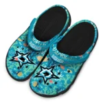personalized dallas stars tropical fish ocean clogs best selling