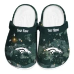 personalized denver broncos deer nightscape clogs best selling