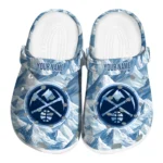 personalized denver nuggets mountain artwork clogs best selling