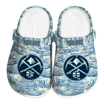 personalized denver nuggets sea swirls clogs best selling