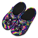 personalized denver nuggets swirling mushrooms clogs best selling