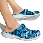personalized detroit lions snowy hills clogs best selling