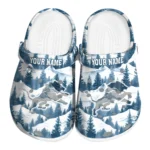 personalized detroit lions snowy mountains clogs best selling