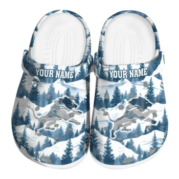 personalized detroit lions snowy mountains clogs best selling