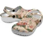 personalized detroit red wings desert cactus pattern clogs best selling