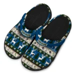 personalized drake bulldogs christmas motif clogs best selling