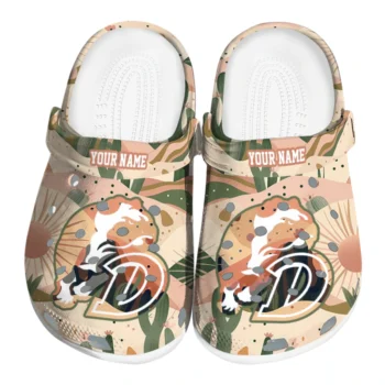 personalized drake bulldogs desert cactus pattern clogs best selling