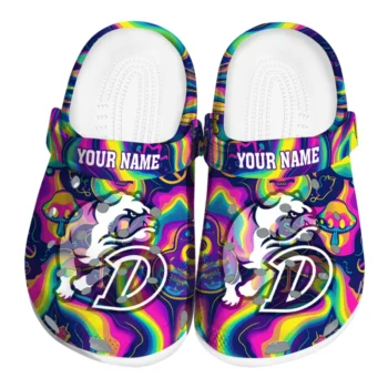 personalized drake bulldogs swirling mushrooms clogs best selling