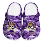personalized east carolina pirates snowy hills clogs best selling