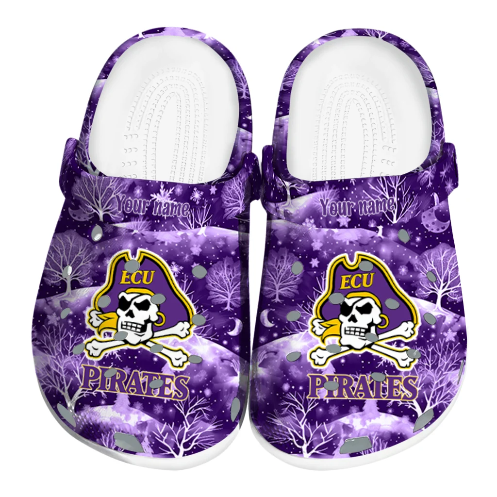 personalized east carolina pirates snowy hills clogs best selling personalized east carolina pirates snowy hills clogs best selling
