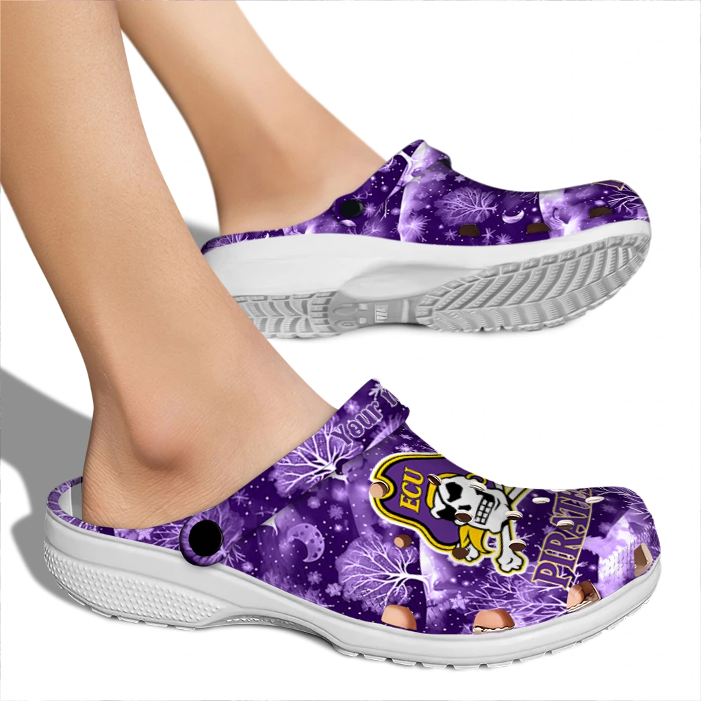 personalized east carolina pirates snowy hills clogs fashion forward personalized east carolina pirates snowy hills clogs fashion forward