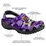 personalized east carolina pirates snowy hills clogs best selling