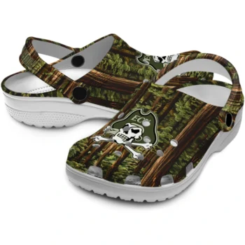 personalized east carolina pirates woods forest designs clogs high quality