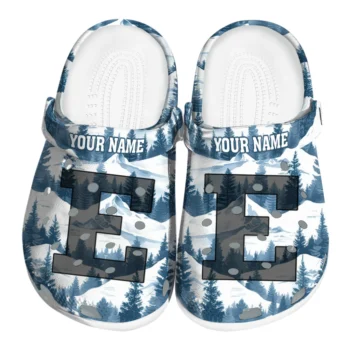 personalized eastern michigan eagles snowy mountains clogs best selling