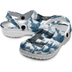 personalized eastern michigan eagles snowy mountains clogs best selling