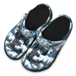 personalized eastern michigan eagles snowy mountains clogs best selling