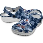 personalized edmonton oilers snowy hills clogs best selling