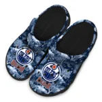 personalized edmonton oilers snowy hills clogs best selling