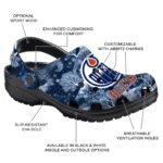personalized edmonton oilers snowy hills clogs best selling