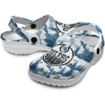 personalized edmonton oilers snowy mountains clogs best selling