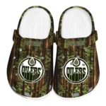 personalized edmonton oilers woods forest designs clogs best selling