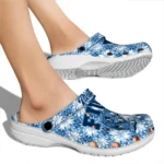 personalized fiu panthers snowflake mosaic clogs best selling