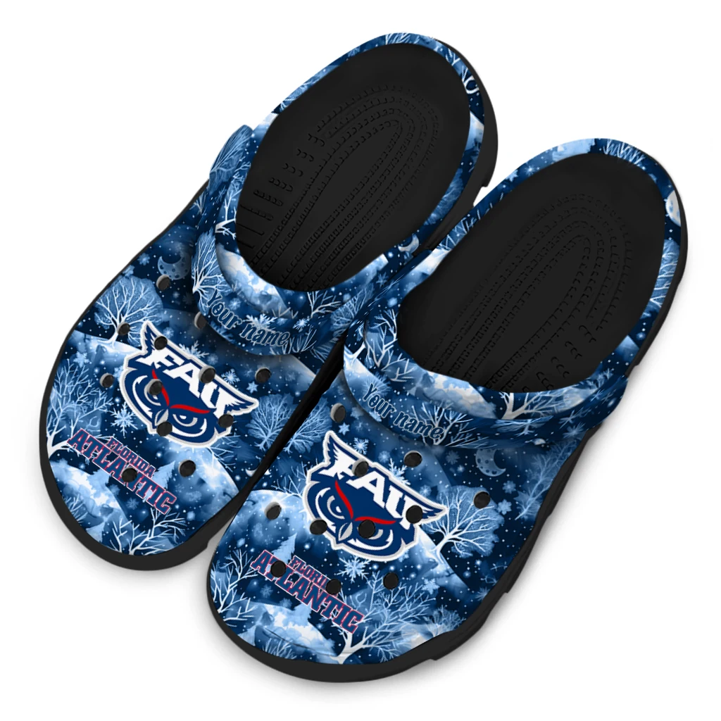 personalized florida atlantic owls snowy hills clogs latest model personalized florida atlantic owls snowy hills clogs latest model
