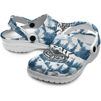 personalized florida atlantic owls snowy mountains clogs high quality