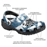 personalized florida atlantic owls snowy mountains clogs best selling