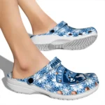 personalized florida panthers snowflake mosaic clogs best selling