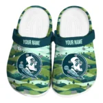 personalized florida state seminoles hills illustration clogs best selling