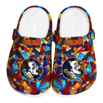 personalized florida state seminoles prism pieces clogs best selling
