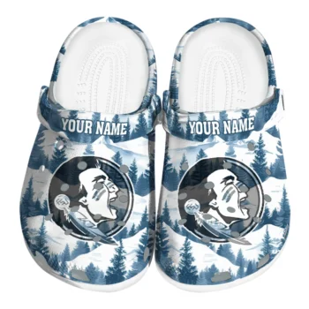 personalized florida state seminoles snowy mountains clogs best selling
