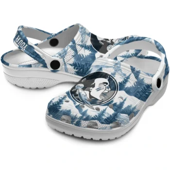 personalized florida state seminoles snowy mountains clogs high quality