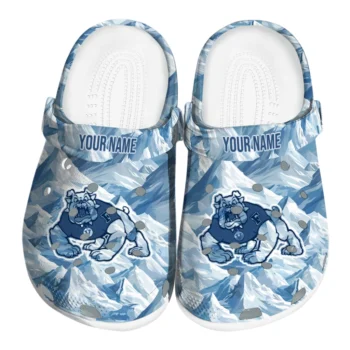 personalized fresno state bulldogs mountain artwork clogs best selling