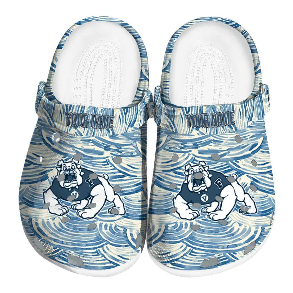 personalized fresno state bulldogs sea swirls clogs best selling personalized fresno state bulldogs sea swirls clogs best selling