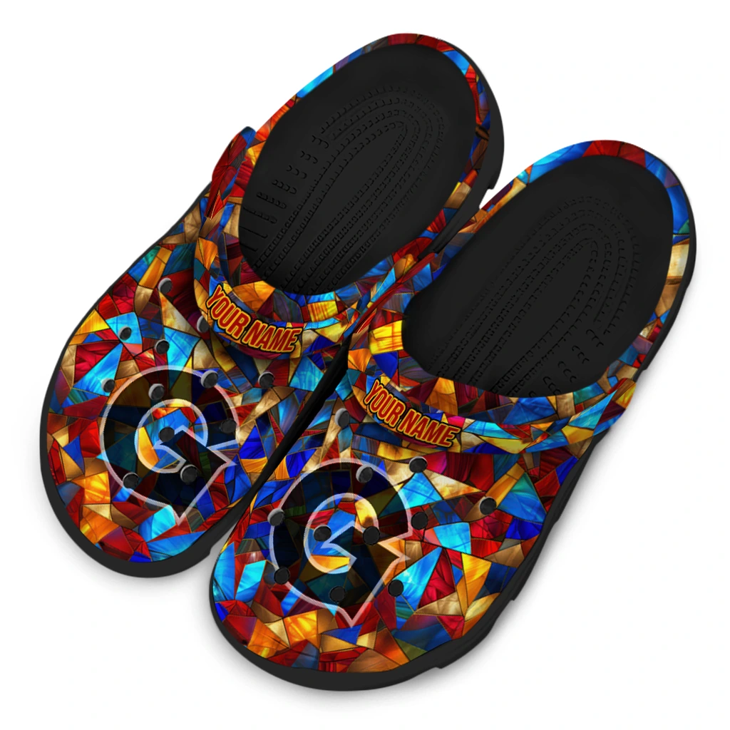 personalized georgetown hoyas prism pieces clogs latest model personalized georgetown hoyas prism pieces clogs latest model