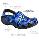 personalized georgia state panthers snowy hills clogs best selling