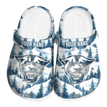 personalized georgia state panthers snowy mountains clogs best selling