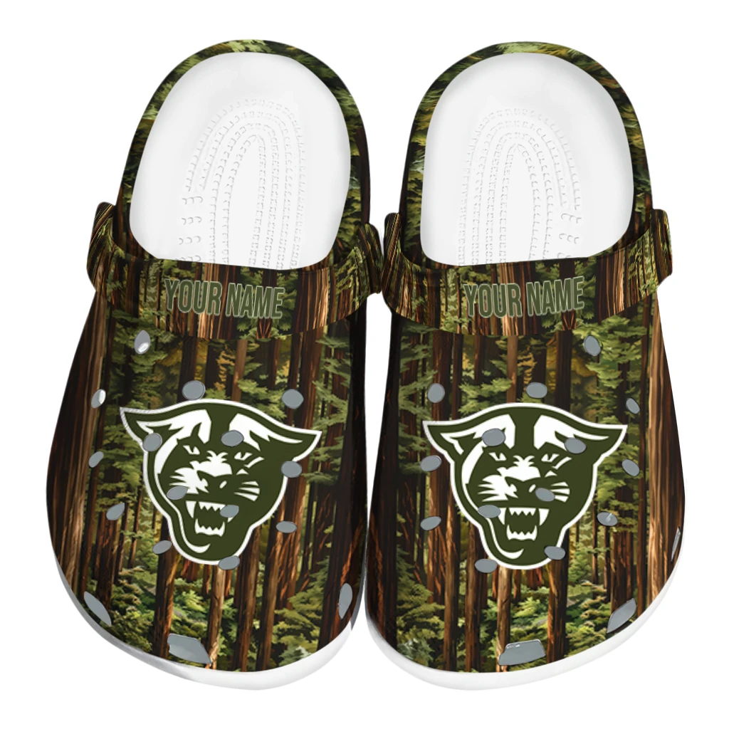 personalized georgia state panthers woods forest designs clogs best selling personalized georgia state panthers woods forest designs clogs best selling