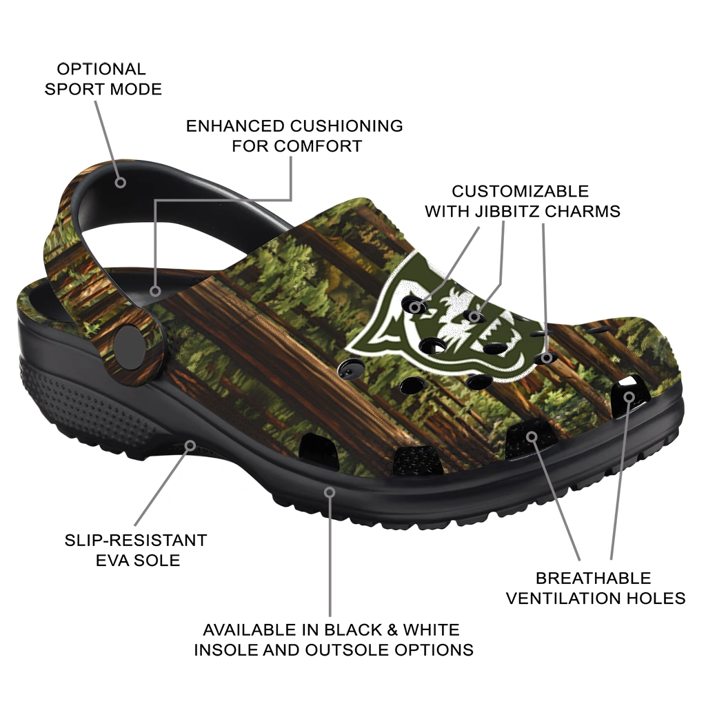 personalized georgia state panthers woods forest designs clogs new arrival personalized georgia state panthers woods forest designs clogs new arrival