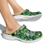 personalized gonzaga bulldogs tropical leaves clogs best selling