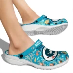 personalized green bay packers tropical fish ocean clogs best selling