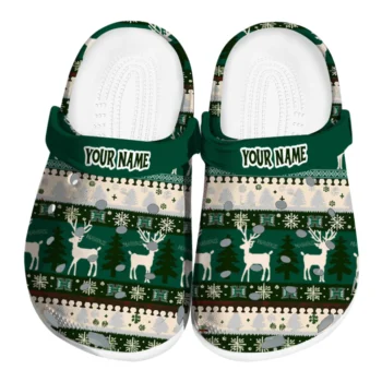 personalized hawaii rainbow warriors christmas motif clogs best selling