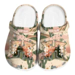 personalized hawaii rainbow warriors desert cactus pattern clogs best selling