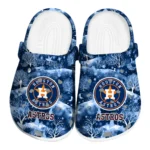 personalized houston astros snowy hills clogs best selling