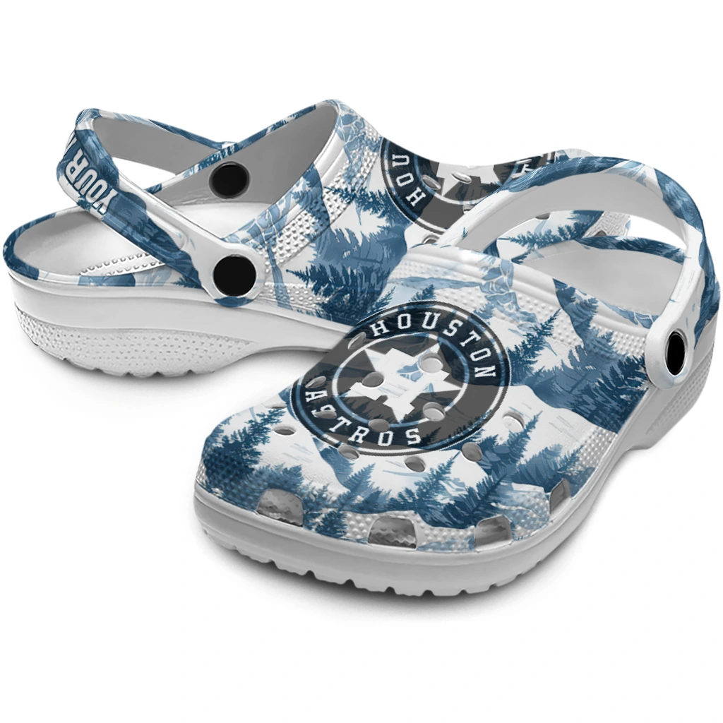 personalized houston astros snowy mountains clogs high quality personalized houston astros snowy mountains clogs high quality
