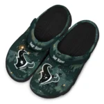 personalized houston texans deer nightscape clogs best selling