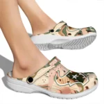 personalized houston texans desert cactus pattern clogs best selling